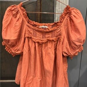 Doen Frances Orange Top